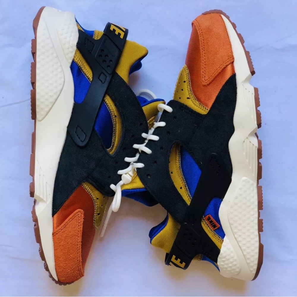 Nike Multicolor Sneakers - Orange, Blue, Black